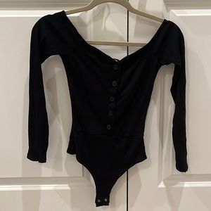 Sexy off the should bodysuit! NWT